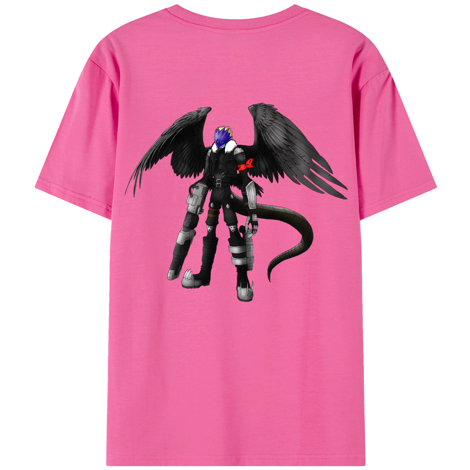 （画像用） Digimon デジタルモンスター/デジモン レディース半袖Tシャツ(バックプリント)